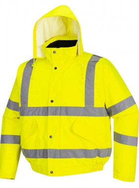High Visibility Yellow Long Seeve Workwear Factory Uniform Work Clothing
