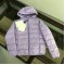  Youth Winter Solid Color Jacket  with Hood