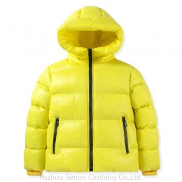 Factory Sale Winter Thermal Wear Little Boy Casual Baby Jacket with Hood