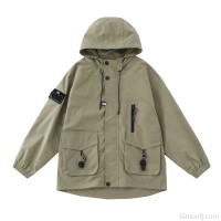 Boys Climbing lightweight Jacket Kids Hiking Waterproof Outdoor Jacket Running Windproof Jacket