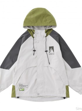 Boys Hooded Waterproof Jacket Lightweight Windbreaker Kids Outdoor Hiking Climbing Windproof Jacket