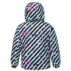 Custom Kids Multi-colors Print Snowsuit Wear Ski Padding Suit For Girls Winter Waterproof Jacket image
