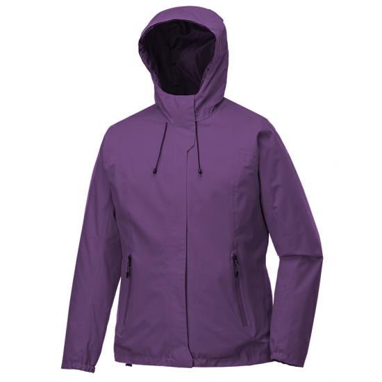 Show details of Custom Women Spring Windbreaker Outdoor Hardshell Jacket with Hood