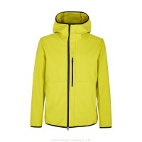 Custom High-Quality WaterProof Padded Jacket: Black Hooded WindBreaker for Outdoor Activities and CyCling
