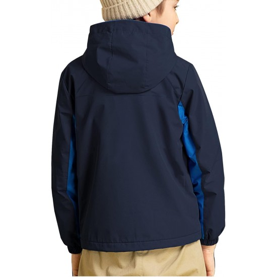 Show details of Ski Jacket for Kids Outdoor Snowboarding windproof Jacket OEM custom Children Fleece Lined Hooded Warm Winter Snow Coat