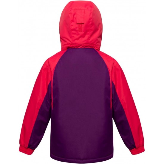 Show details of Girl's Waterproof Ski Jacket,Kids Outdoor Snowboarding windproof Jacket,Fleece Lined Hooded,Warm Winter Snow Coat