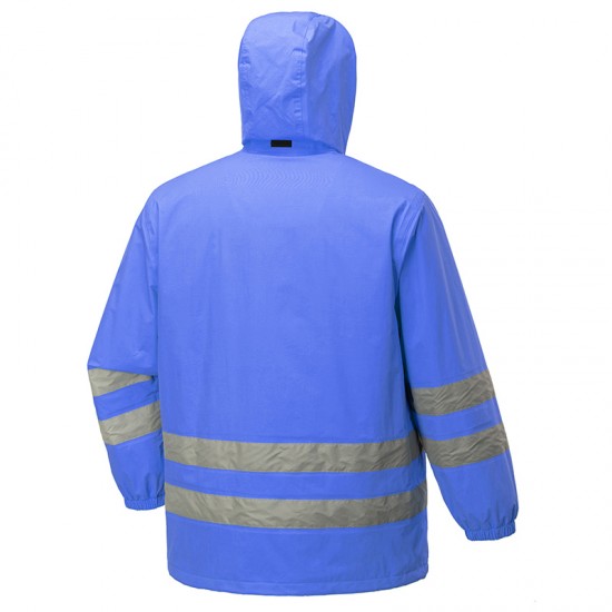 Custom Outdoor Waterproof Pu Raincoat Waterproof Rain Jacket image