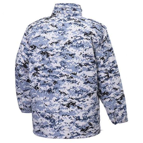 Show details of OEM Men's Outdoor Jacket Camouflage Waterproof Softshell Hoody Hiking Camping Jacket