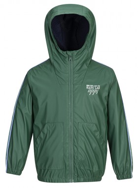 Outdoor Lightweight Coating Waterproof Breathable Children Fashion Rain Jacket