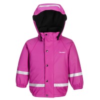Eco-Friendly Polyester / PU Cotton Clothing Children Warm Winter Coats Outdoor Waterproof Jacket