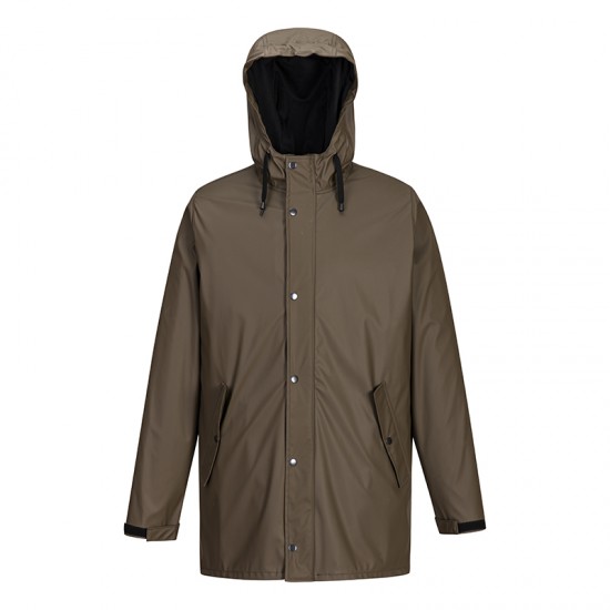 Women 100% PU Outdoor Jacket PU Rainwear image