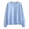 Show details of Fashion Plain Sweatshirt High Quality Pullover Sweatshirt Without Hood