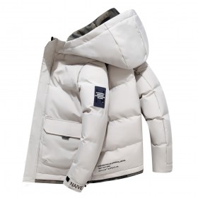 Men's Winter Down Jacket 2023 Outdoor Goose Hooded Puffer Jacket Canada